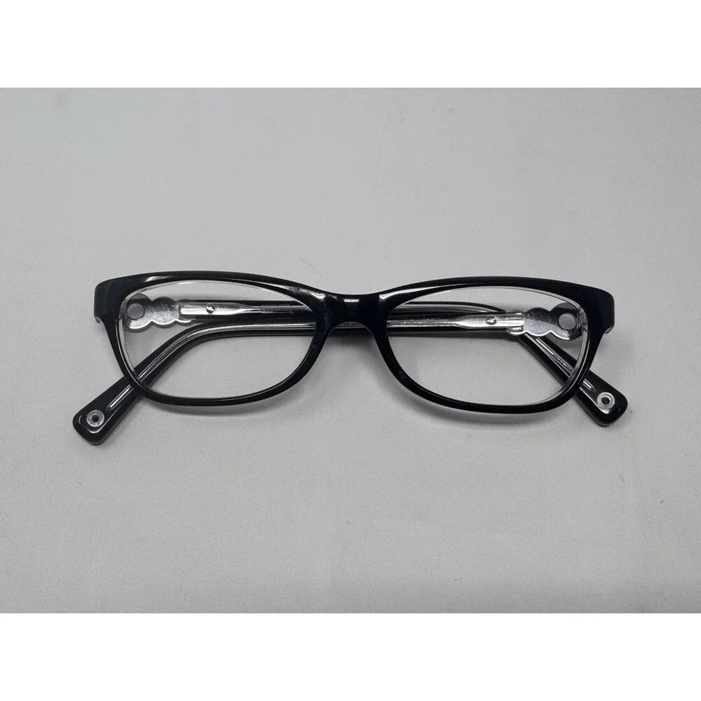 Coach Eyeglass Frames HC6014T Elise 48-15-135 Black/Crystal 5048